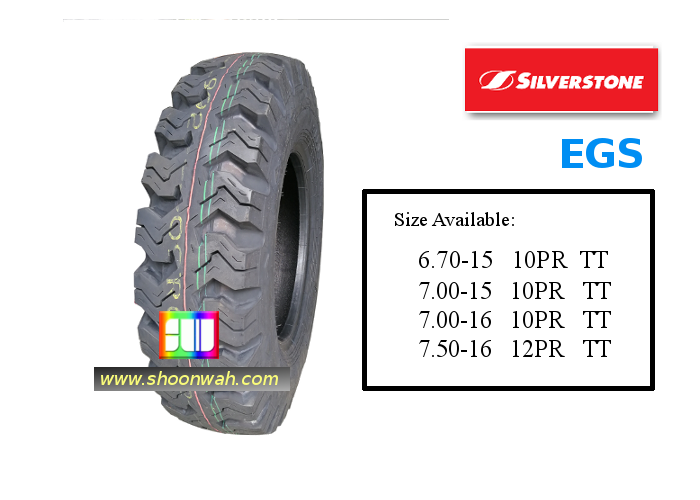 Silverstone EGS light truck tire 670-15,700-15,700-16,750-16